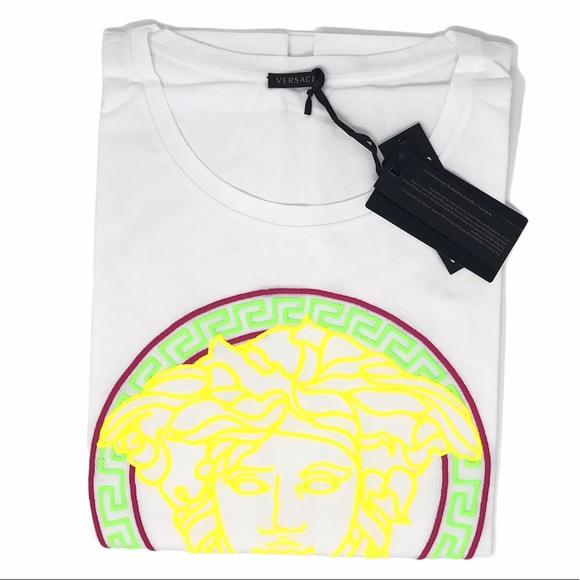 Brand New Versace Medusa Logo T-Shirt - Picture 6 of 8